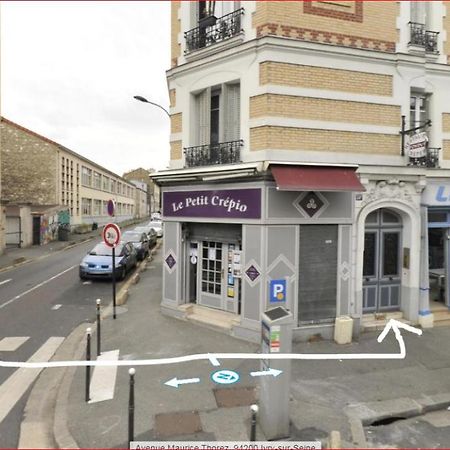 Studio 22M2 A Ivry/Seine-A 200 Metres De Paris. Proche Metro 7 Exteriör bild