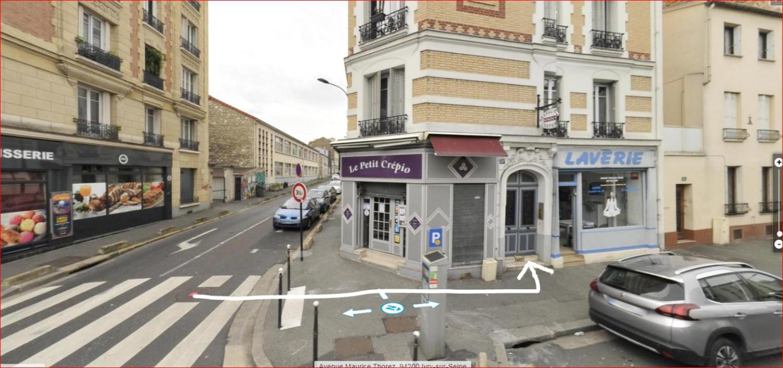 Studio 22M2 A Ivry/Seine-A 200 Metres De Paris. Proche Metro 7 Exteriör bild